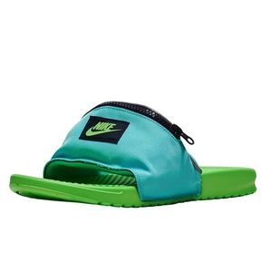 *BRAND NEW* Nike "Fanny Pack" slip on Blue/Green